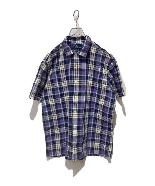 POLO RALPH LAUREN（ポロ・ラルフローレン）POLO RALPH LAUREN (ポロ・ラルフローレン) チェックシャツ パープル サイズ:Sの古着・服飾アイテム