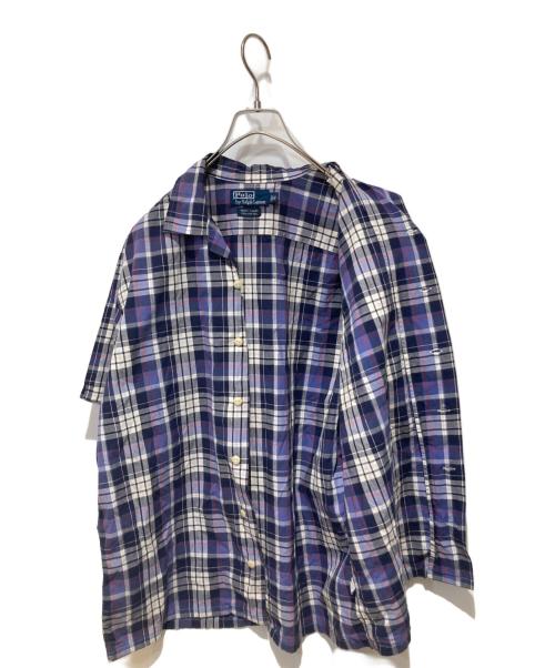 POLO RALPH LAUREN（ポロ・ラルフローレン）POLO RALPH LAUREN (ポロ・ラルフローレン) チェックシャツ パープル サイズ:Sの古着・服飾アイテム
