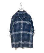 POLO RALPH LAURENポロ・ラルフローレン）の古着「チェックシャツ」｜ネイビー