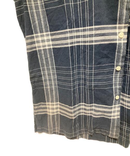 POLO RALPH LAUREN（ポロ・ラルフローレン）POLO RALPH LAUREN (ポロ・ラルフローレン) チェックシャツ ネイビー サイズ:Ｌの古着・服飾アイテム