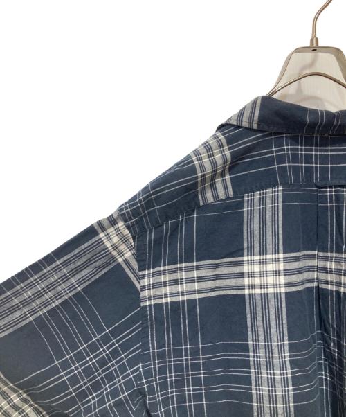 POLO RALPH LAUREN（ポロ・ラルフローレン）POLO RALPH LAUREN (ポロ・ラルフローレン) チェックシャツ ネイビー サイズ:Ｌの古着・服飾アイテム
