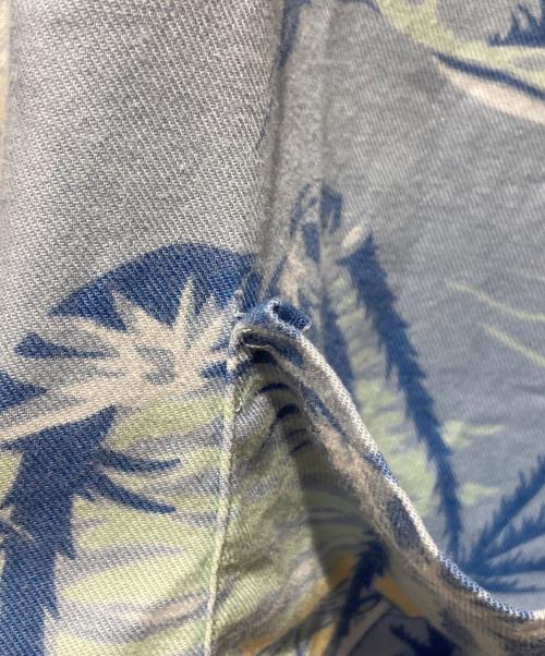 POLO RALPH LAUREN（ポロ・ラルフローレン）POLO RALPH LAUREN (ポロ・ラルフローレン) アロハシャツ ブルー サイズ:XLの古着・服飾アイテム