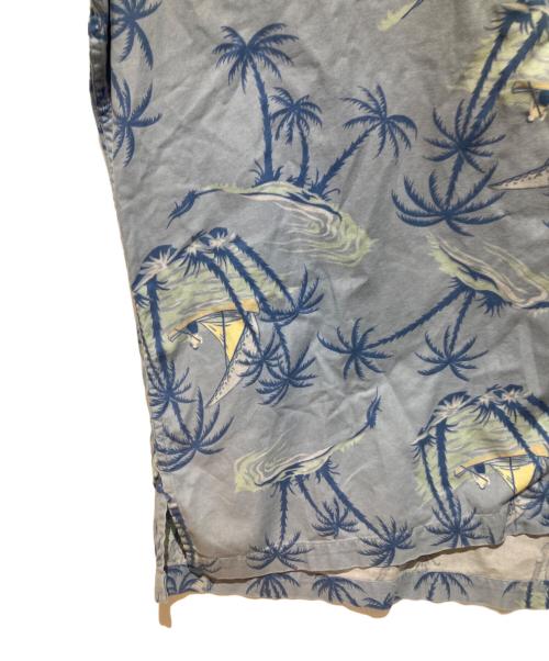 POLO RALPH LAUREN（ポロ・ラルフローレン）POLO RALPH LAUREN (ポロ・ラルフローレン) アロハシャツ ブルー サイズ:XLの古着・服飾アイテム