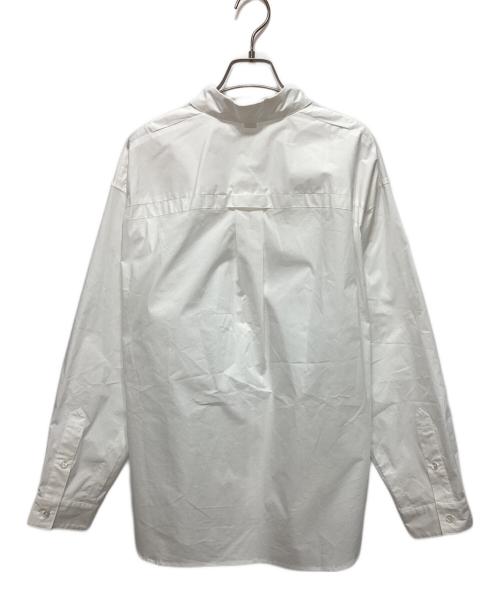 HERALBONY（ヘラルボニー）HERALBONY (ヘラルボニー) スカーフループ付きベーシックシャツ ホワイト サイズ:FREEの古着・服飾アイテム