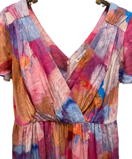 HERALBONY（ヘラルボニー）HERALBONY (ヘラルボニー) 総柄ワンピース ピンク サイズ:Freeの古着・服飾アイテム