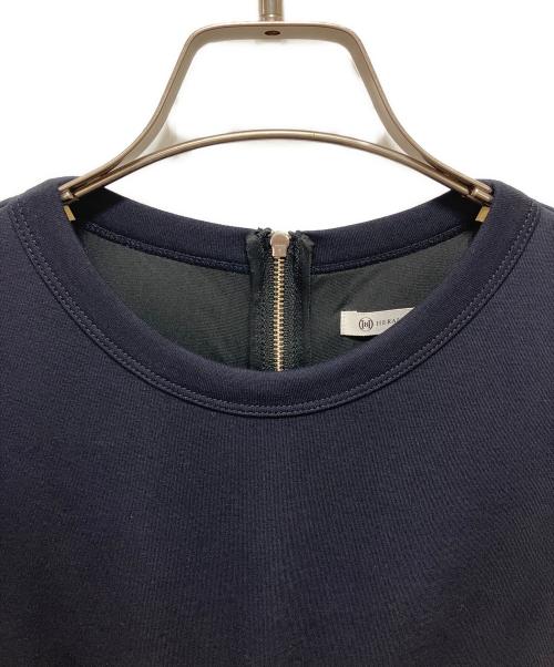 HERALBONY（ヘラルボニー）HERALBONY (ヘラルボニー) ラッフルレイヤードT「（無題） ブラック サイズ:FREEの古着・服飾アイテム