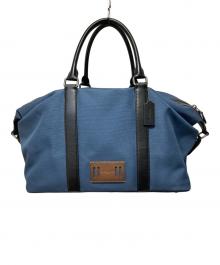 COACH（コーチ）の古着「2WAYボストンバッグ」｜ネイビー