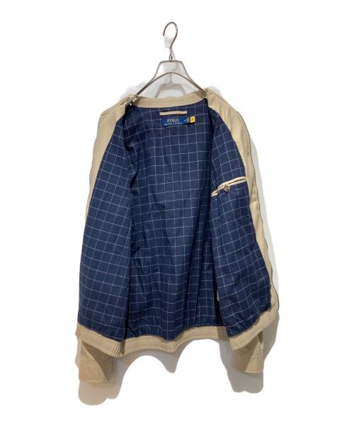 POLO RALPH LAUREN（ポロ・ラルフローレン）POLO RALPH LAUREN (ポロ・ラルフローレン) スイングトップ ベージュ サイズ:Mの古着・服飾アイテム