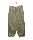 Graphpaperグラフペーパー）の古着「Garment Dyed Typewriter Parachute Pants」｜ベージュ