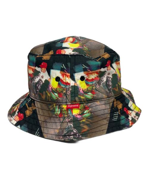 SUPREME（シュプリーム）Supreme (シュプリーム) COMME des GARCONS SHIRT (コムデギャルソンシャツ) reversible crusher hat マルチカラーの古着・服飾アイテム