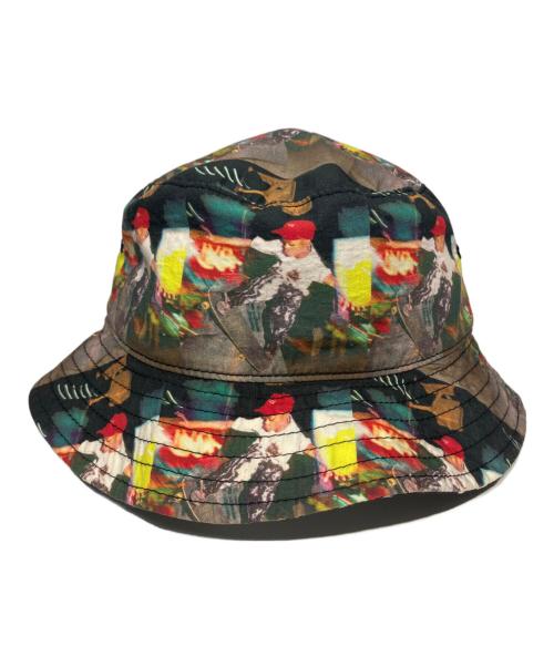 SUPREME（シュプリーム）Supreme (シュプリーム) COMME des GARCONS SHIRT (コムデギャルソンシャツ) reversible crusher hat マルチカラーの古着・服飾アイテム