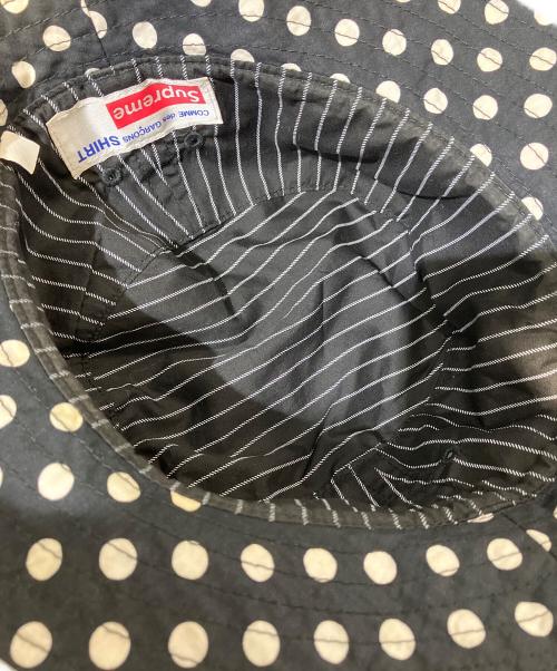 SUPREME（シュプリーム）Supreme (シュプリーム) COMME des GARCONS SHIRT (コムデギャルソンシャツ) reversible crusher hat マルチカラーの古着・服飾アイテム