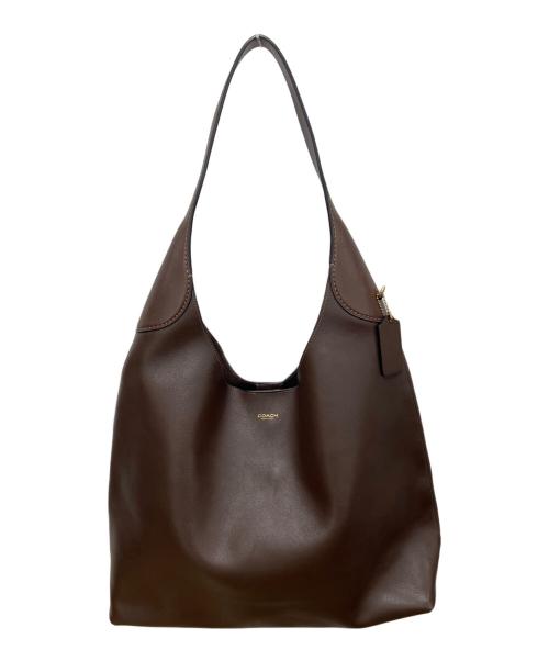 COACH（コーチ）COACH (コーチ) ブルックリンショルダーバッグ39 ブラウンの古着・服飾アイテム