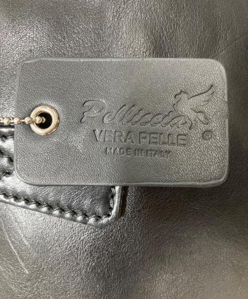 PELLICCIA（リッシア）PELLICCIA (リッシア) ブリーフケース ブラックの古着・服飾アイテム