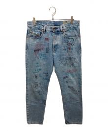 DIESEL（ディーゼル）の古着「デニムパンツ」｜ブラック