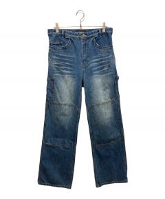中古・古着通販】anachronorm (アナクロノーム) Damaged Denim W-Knee