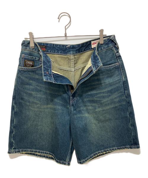 EVISU（エヴィス）EVISU (エヴィス) 大黒デニムショーツ ネイビー サイズ:32の古着・服飾アイテム
