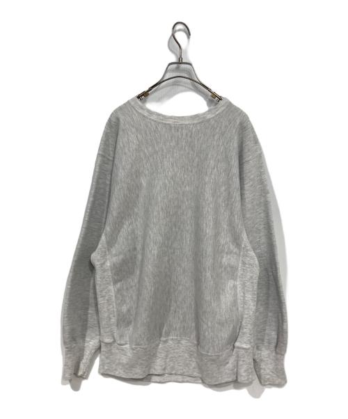 Champion REVERSE WEAVE（チャンピオン リバース ウィーブ）Champion REVERSE WEAVE (チャンピオン リバース ウィーブ) 刺繍スウェット グレー サイズ:XLの古着・服飾アイテム