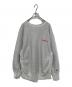 Champion REVERSE WEAVE（チャンピオン リバース ウィーブ）の古着「刺繍スウェット」｜グレー