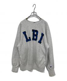 Champion REVERSE WEAVE（チャンピオン リバース ウィーブ）の古着「スウェット」｜グレー×ブルー