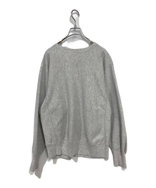 Champion REVERSE WEAVE（チャンピオン リバース ウィーブ）Champion REVERSE WEAVE (チャンピオン リバース ウィーブ) スウェット グレー×ブルー サイズ:Ｌの古着・服飾アイテム