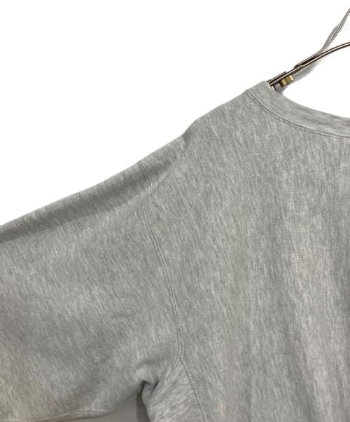 Champion REVERSE WEAVE（チャンピオン リバース ウィーブ）Champion REVERSE WEAVE (チャンピオン リバース ウィーブ) スウェット グレー×ブルー サイズ:Ｌの古着・服飾アイテム