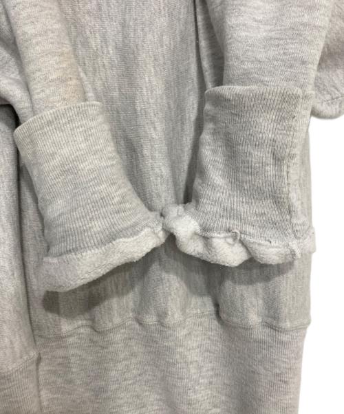 Champion REVERSE WEAVE（チャンピオン リバース ウィーブ）Champion REVERSE WEAVE (チャンピオン リバース ウィーブ) クルーネックスウェット グレー×ブラウン サイズ:Ｌの古着・服飾アイテム