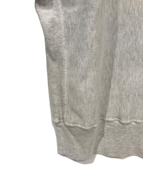 Champion REVERSE WEAVE（チャンピオン リバース ウィーブ）Champion REVERSE WEAVE (チャンピオン リバース ウィーブ) クルーネックスウェット グレー×ブラウン サイズ:Ｌの古着・服飾アイテム