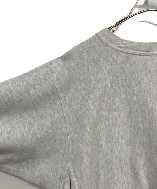 Champion REVERSE WEAVE（チャンピオン リバース ウィーブ）Champion REVERSE WEAVE (チャンピオン リバース ウィーブ) クルーネックスウェット グレー×ブラウン サイズ:Ｌの古着・服飾アイテム