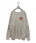 Champion REVERSE WEAVEチャンピオン リバース ウィーブ）の古着「クルーネックスウェット」｜グレー