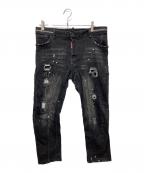 DSQUARED2ディースクエアード）の古着「Classic Kenny Twist Jean」｜ブラック