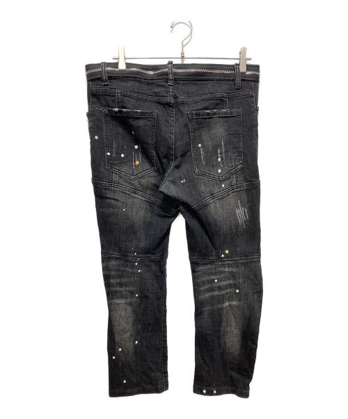 DSQUARED2（ディースクエアード）DSQUARED2 (ディースクエアード) Classic Kenny Twist Jean ブラック サイズ:-の古着・服飾アイテム