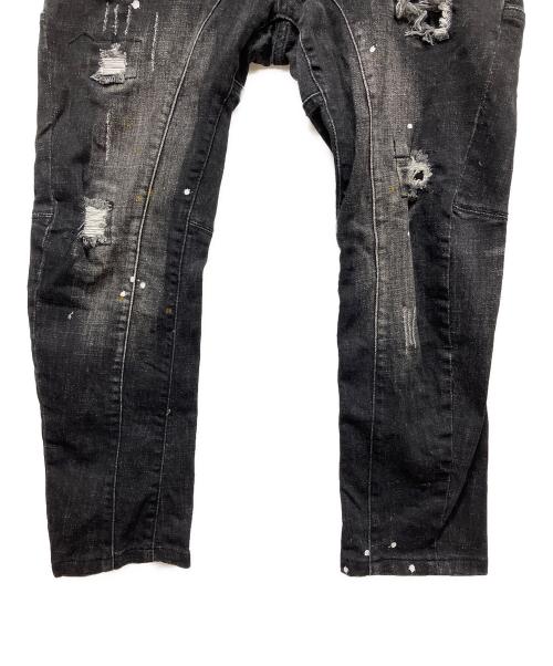 DSQUARED2（ディースクエアード）DSQUARED2 (ディースクエアード) Classic Kenny Twist Jean ブラック サイズ:-の古着・服飾アイテム