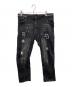 DSQUARED2（ディースクエアード）の古着「Classic Kenny Twist Jean」｜ブラック