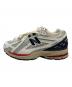 NEW BALANCE (ニューバランス) ローカットスニーカー ベージュ×レッド サイズ:26 未使用品：13000円