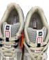 中古・古着 NEW BALANCE (ニューバランス) ローカットスニーカー ベージュ×レッド サイズ:26 未使用品：13000円