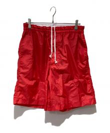 COMME des GARCONS HOMME PLUS（コムデギャルソンオムプリュス）の古着「ハーフパンツ」｜レッド
