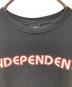中古・古着 INDEPENDENT (インディペンデント) プリントTシャツ ブラック サイズ:不明：15000円