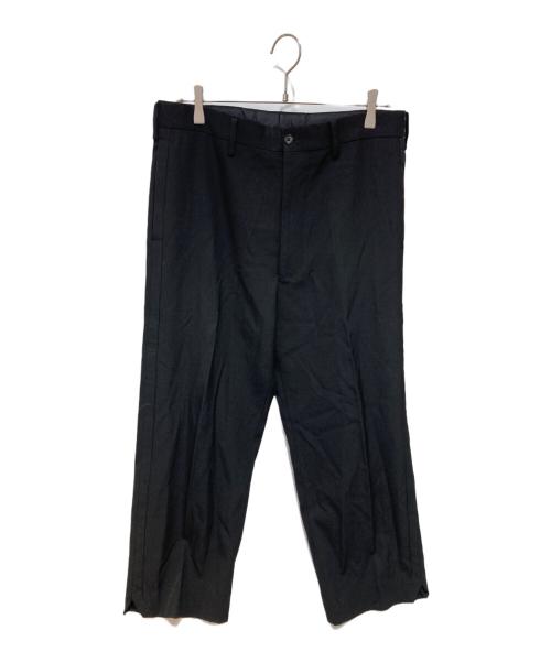 Yohji Yamamoto pour homme（ヨウジヤマモト プールオム）Yohji Yamamoto pour homme (ヨウジヤマモト プールオム) ウールスラックス ブラック サイズ:3の古着・服飾アイテム