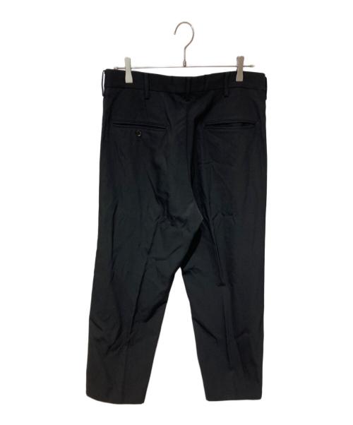 Yohji Yamamoto pour homme（ヨウジヤマモト プールオム）Yohji Yamamoto pour homme (ヨウジヤマモト プールオム) ウールスラックス ブラック サイズ:3の古着・服飾アイテム