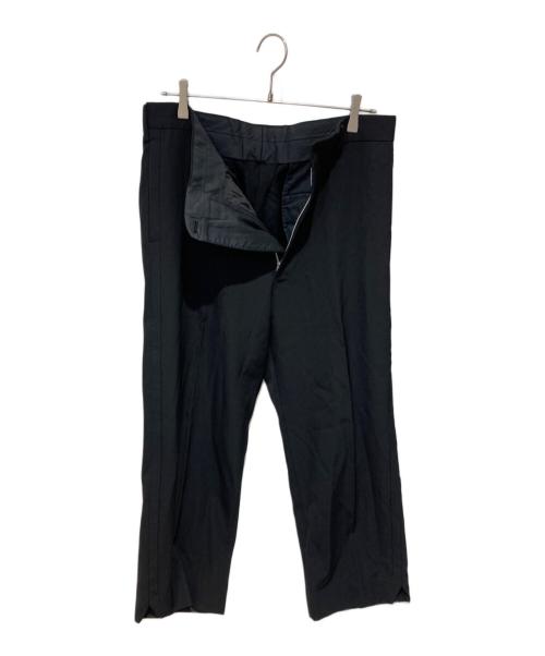 Yohji Yamamoto pour homme（ヨウジヤマモト プールオム）Yohji Yamamoto pour homme (ヨウジヤマモト プールオム) ウールスラックス ブラック サイズ:3の古着・服飾アイテム