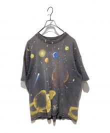 WILD OATS（ワイルド オーツ）の古着「Space Print tee」｜ブラック