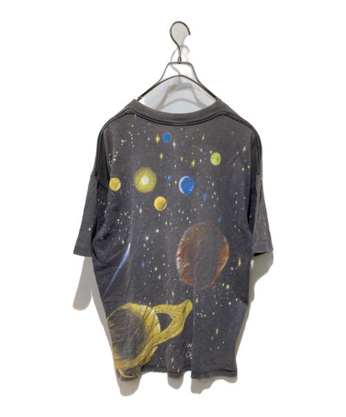 WILD OATS（ワイルド オーツ）WILD OATS (ワイルド オーツ) Space Print tee ブラック サイズ:XLの古着・服飾アイテム