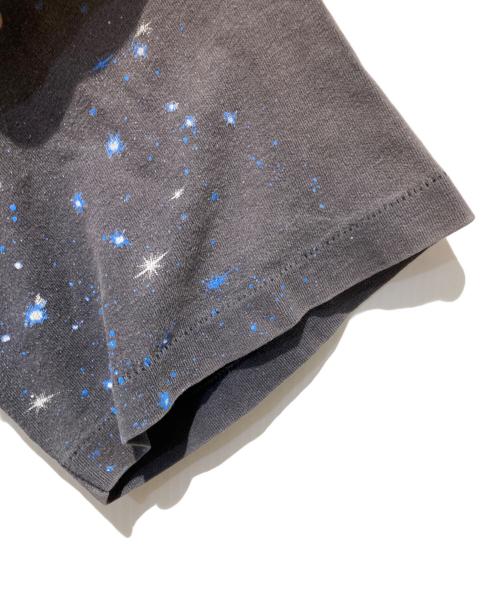 WILD OATS（ワイルド オーツ）WILD OATS (ワイルド オーツ) Space Print tee ブラック サイズ:XLの古着・服飾アイテム