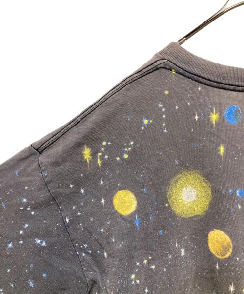 WILD OATS（ワイルド オーツ）WILD OATS (ワイルド オーツ) Space Print tee ブラック サイズ:XLの古着・服飾アイテム