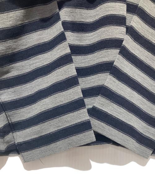 COMME des GARCONS tricot（コムデギャルソントリコ）COMME des GARCONS tricot (コムデギャルソントリコ) ボーダーニット ネイビー×グレー サイズ:不明の古着・服飾アイテム