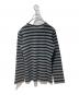COMME des GARCONS tricot (コムデギャルソントリコ) ボーダーニット ネイビー×グレー サイズ:不明：15000円