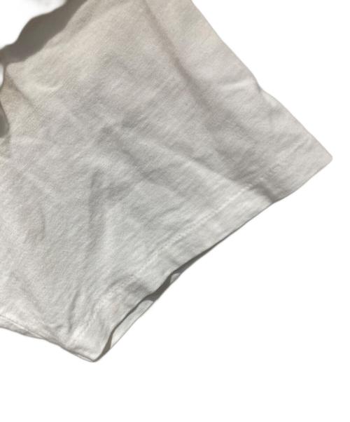 forty（フォーティ）forty (フォーティ) プリントTシャツ ホワイト サイズ:Ｌの古着・服飾アイテム
