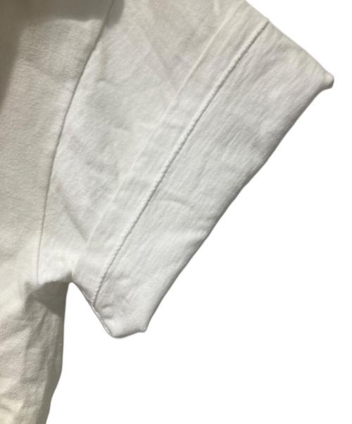 forty（フォーティ）forty (フォーティ) プリントTシャツ ホワイト サイズ:Ｌの古着・服飾アイテム