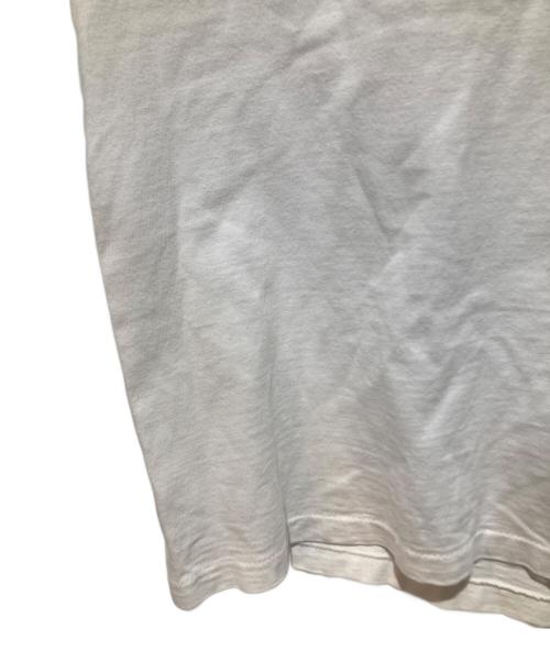 forty（フォーティ）forty (フォーティ) プリントTシャツ ホワイト サイズ:Ｌの古着・服飾アイテム